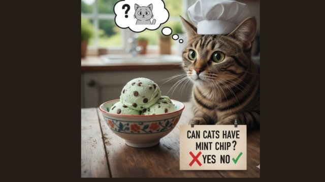 Can Cats Have Mint Chocolate Chip Ice Cream