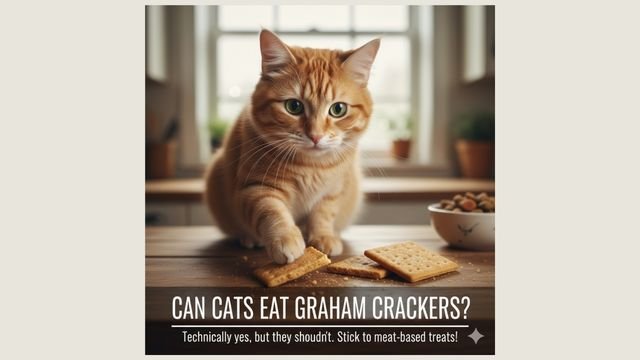 Can Cats have  Graham Crackers